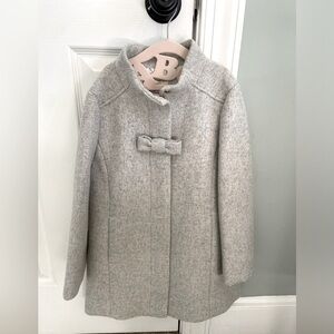 NWT girls size 6-7 J. Crew wool coat with silk lining!